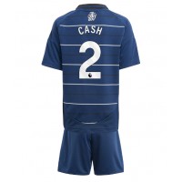 Camiseta Aston Villa Matty Cash #2 Tercera Equipación Replica 2024-25 para niños mangas cortas (+ Pantalones cortos)